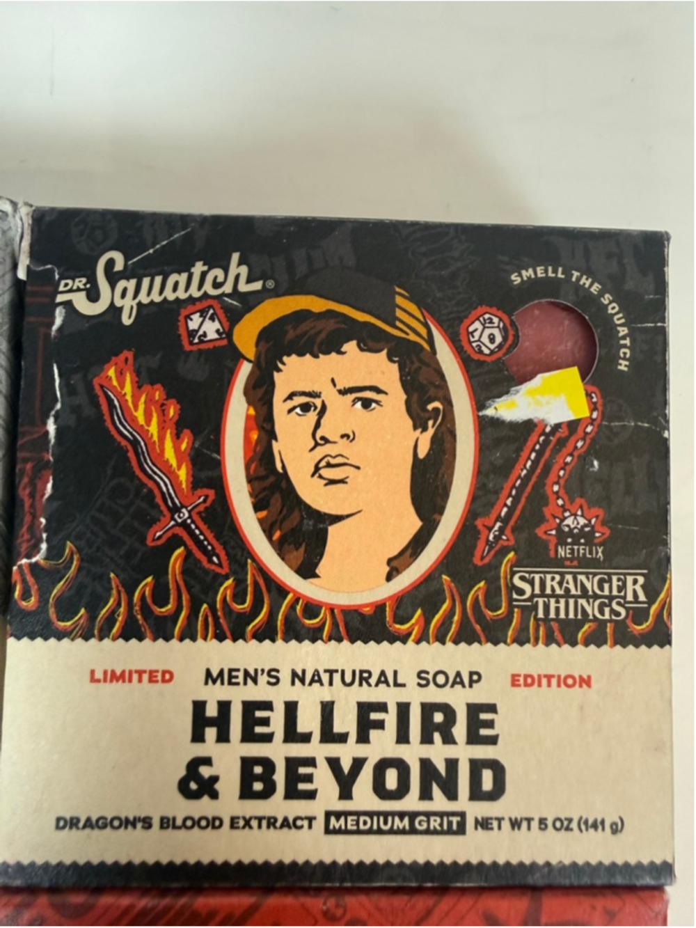 Dr. Squatch Stranger Things Soap Limited Edition Pack of 4 NEW Men’s Soap Scent - Picture 5 of 7